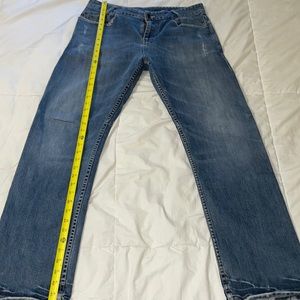 Blue Designer Armani Exchange Denim Jeans.